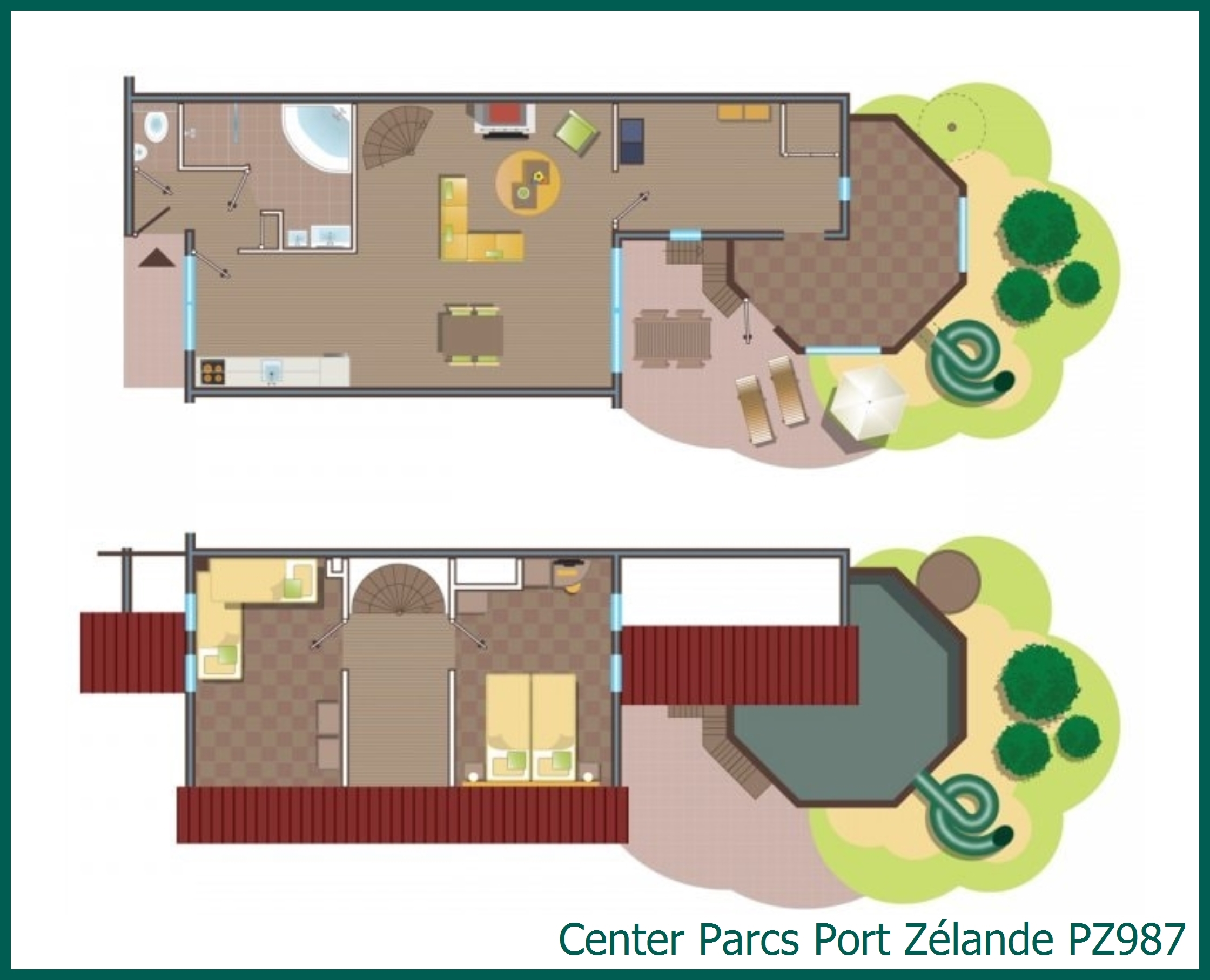 Premium Kids Cottage PZ987 at Port Zélande