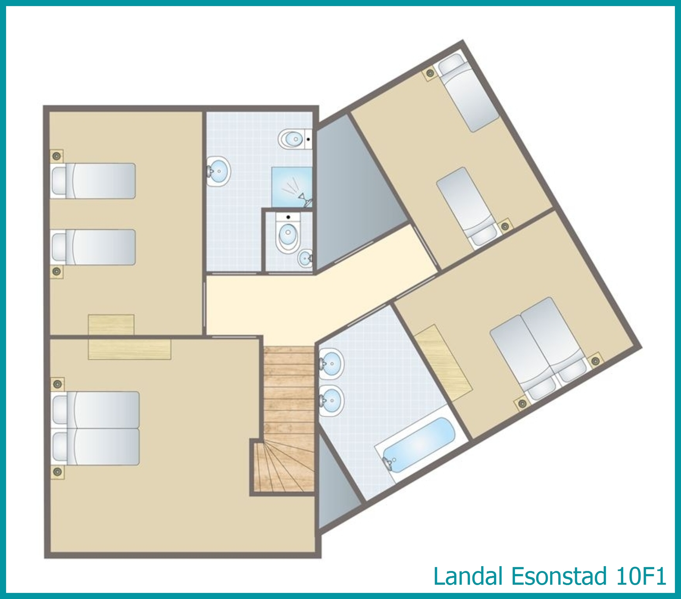10-person residence 10F1 at Esonstad