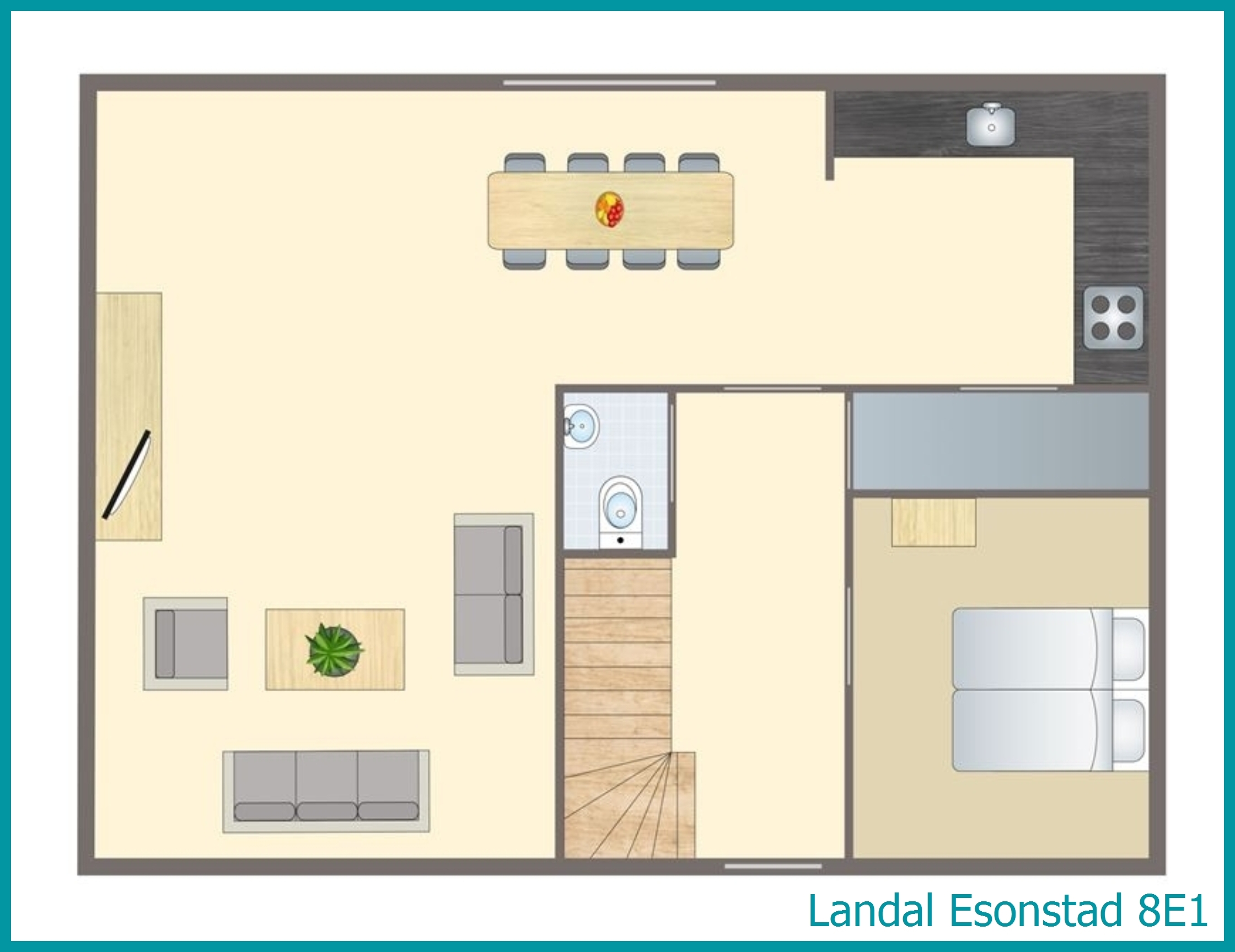 8-person residence 8E1 at Esonstad