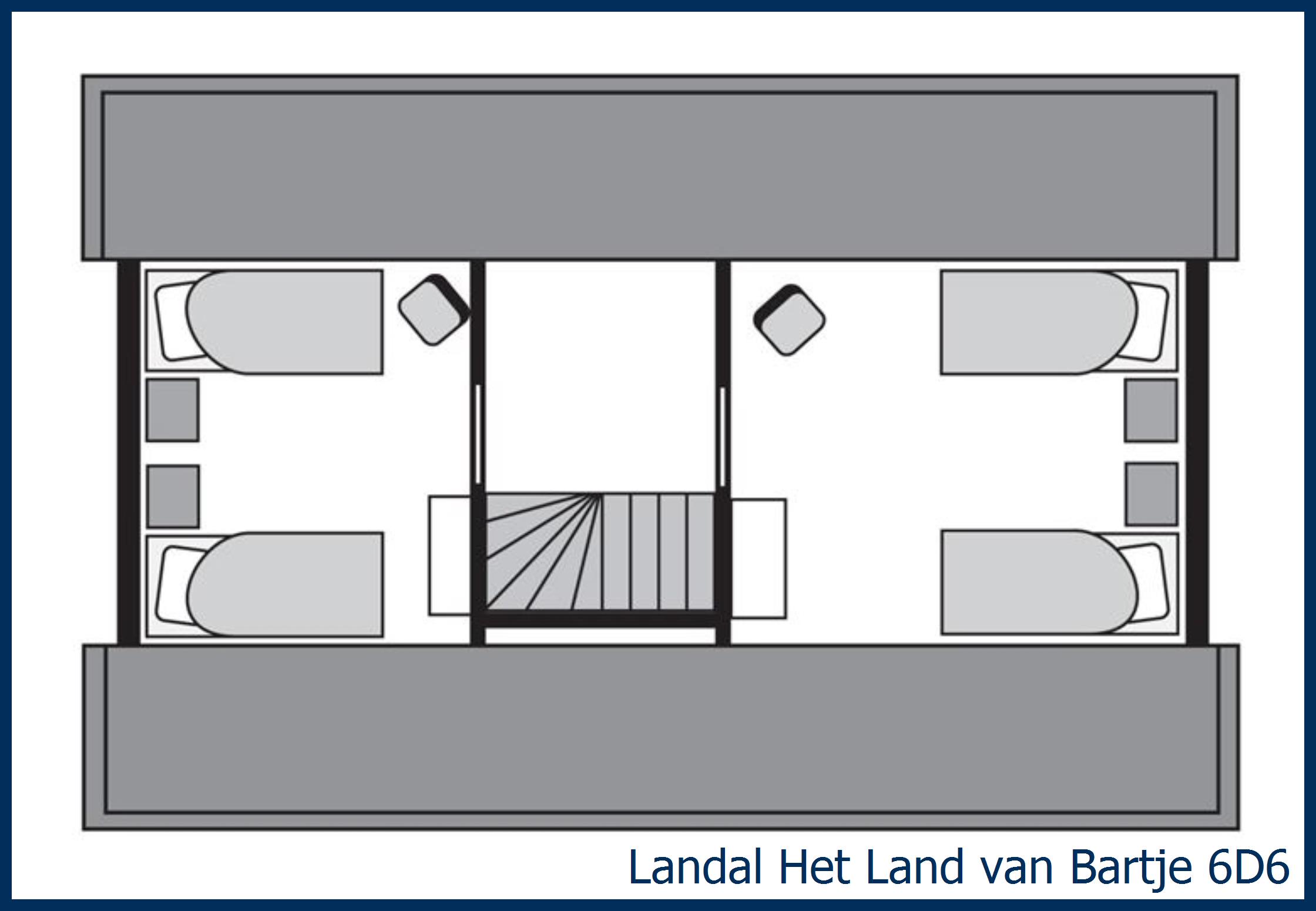 Farmhouse residence 6D6 at Het Land van Bartje