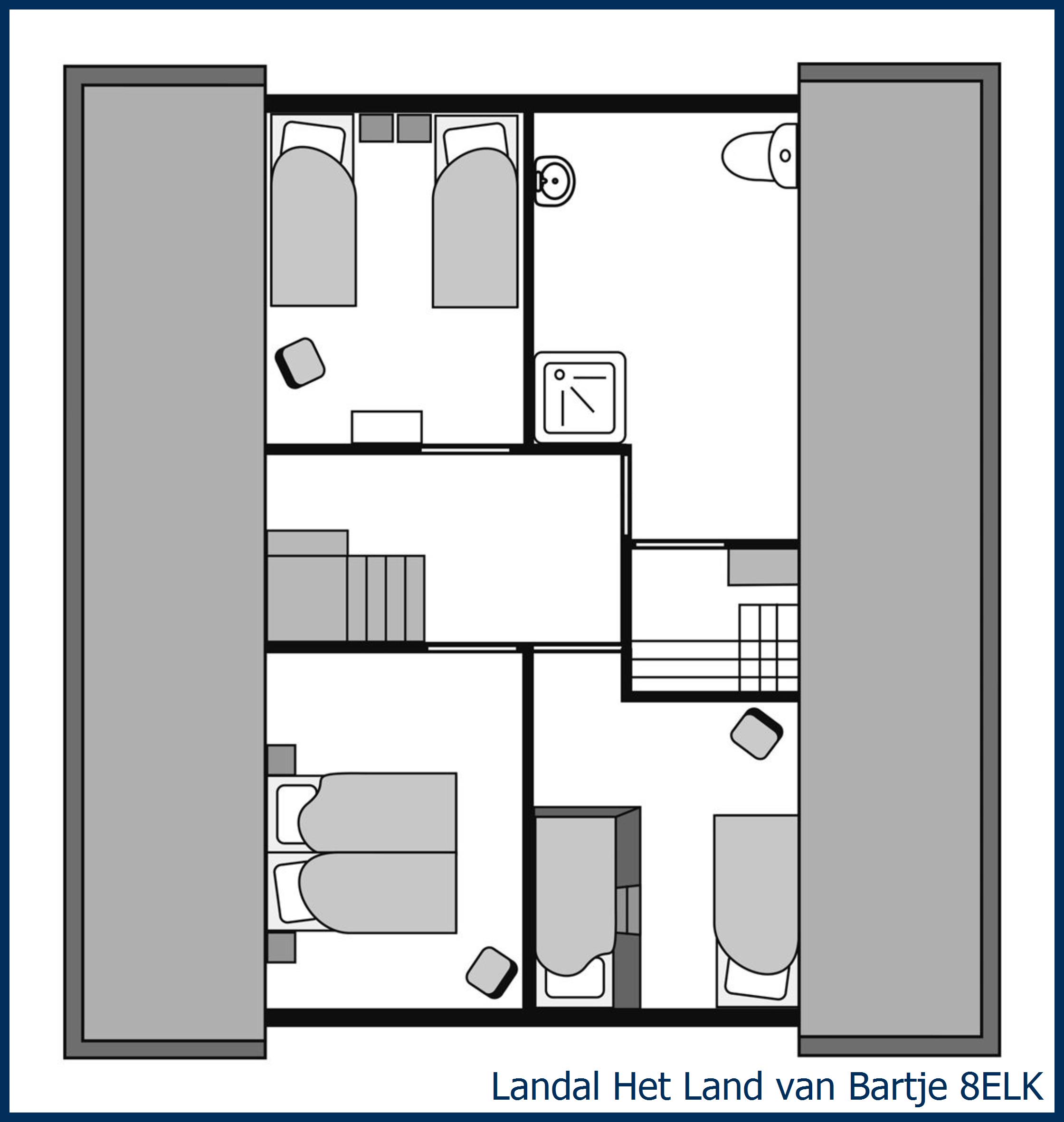 Childrens farmhouse 8ELK at Het Land van Bartje