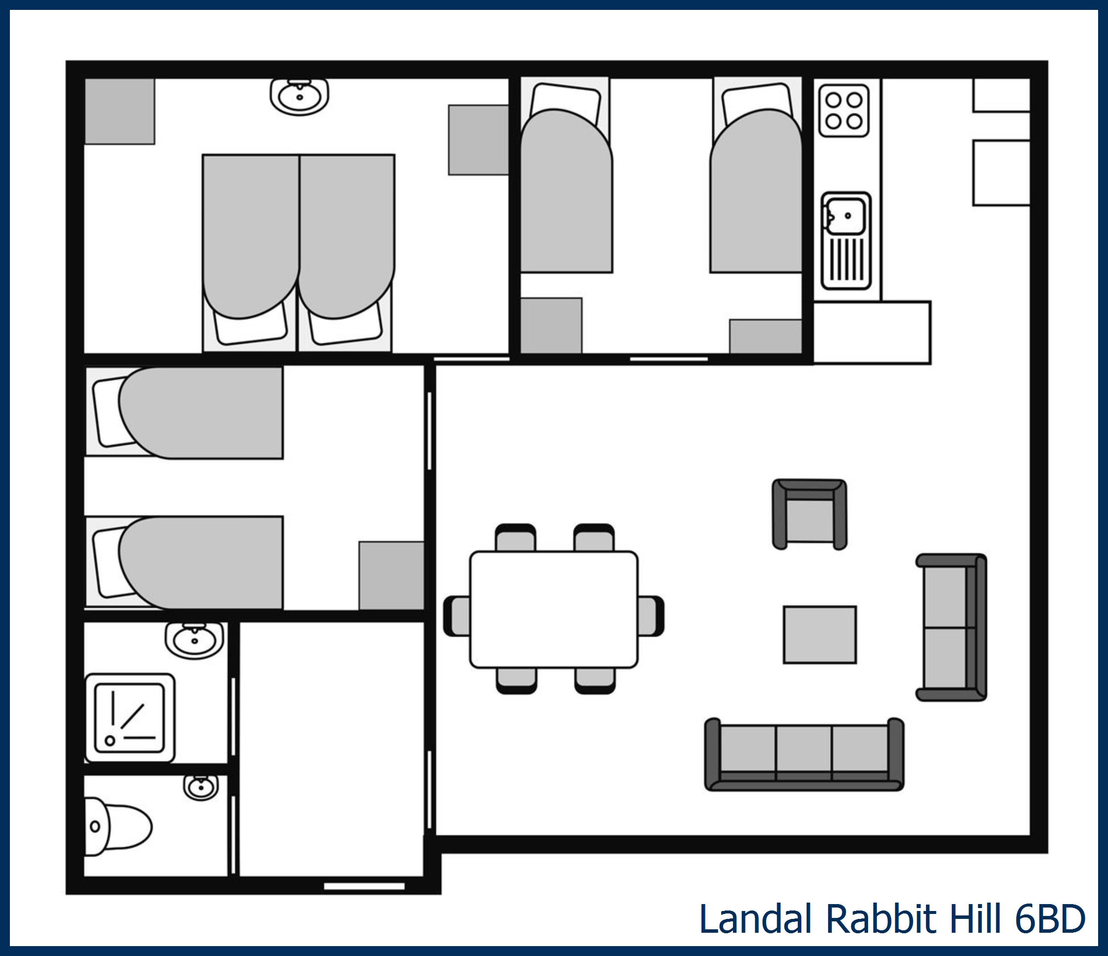 Dog bungalow 6BD at Rabbit Hill