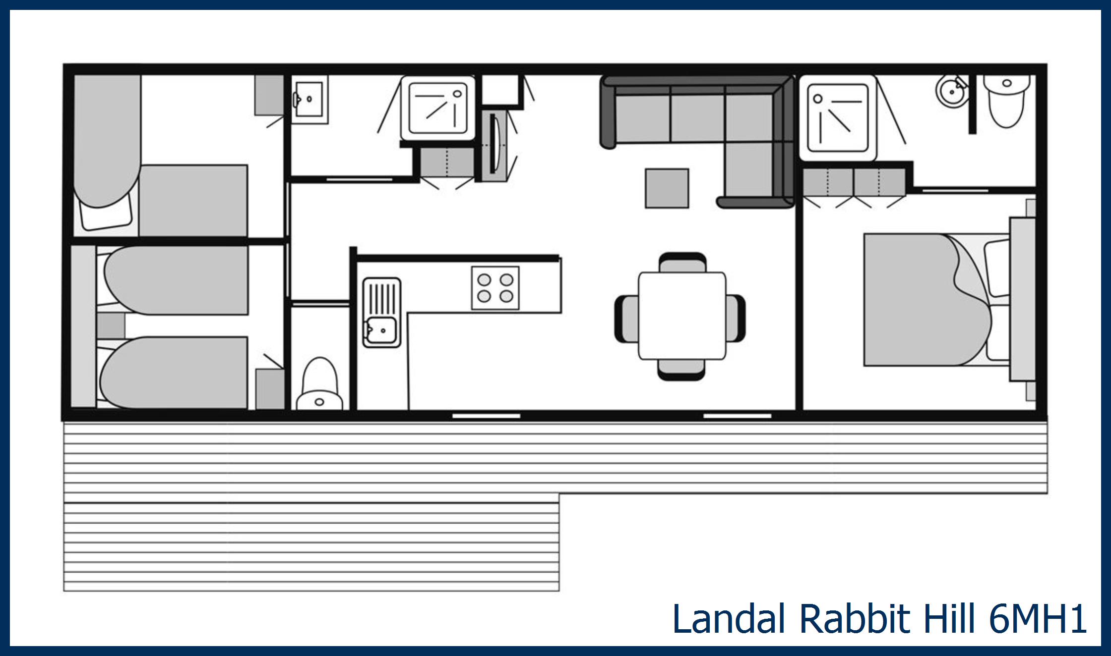 Mobile home 6mh1 at Rabbit Hill