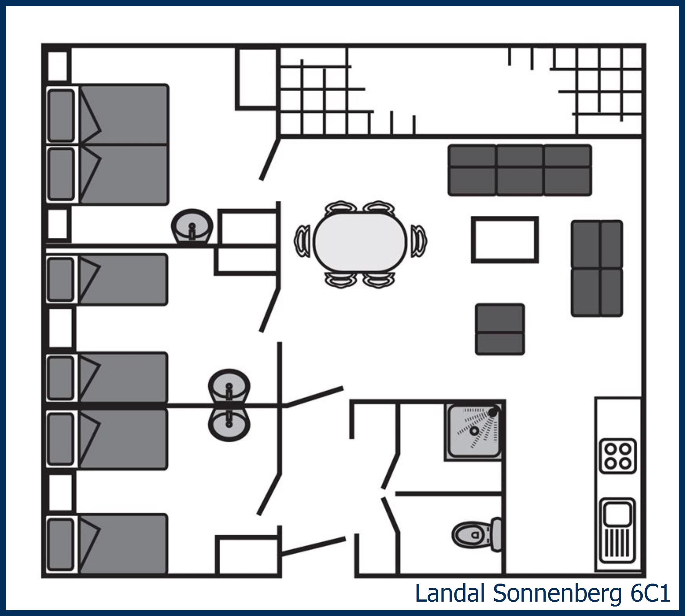Bungalow 6C1 at Sonnenberg