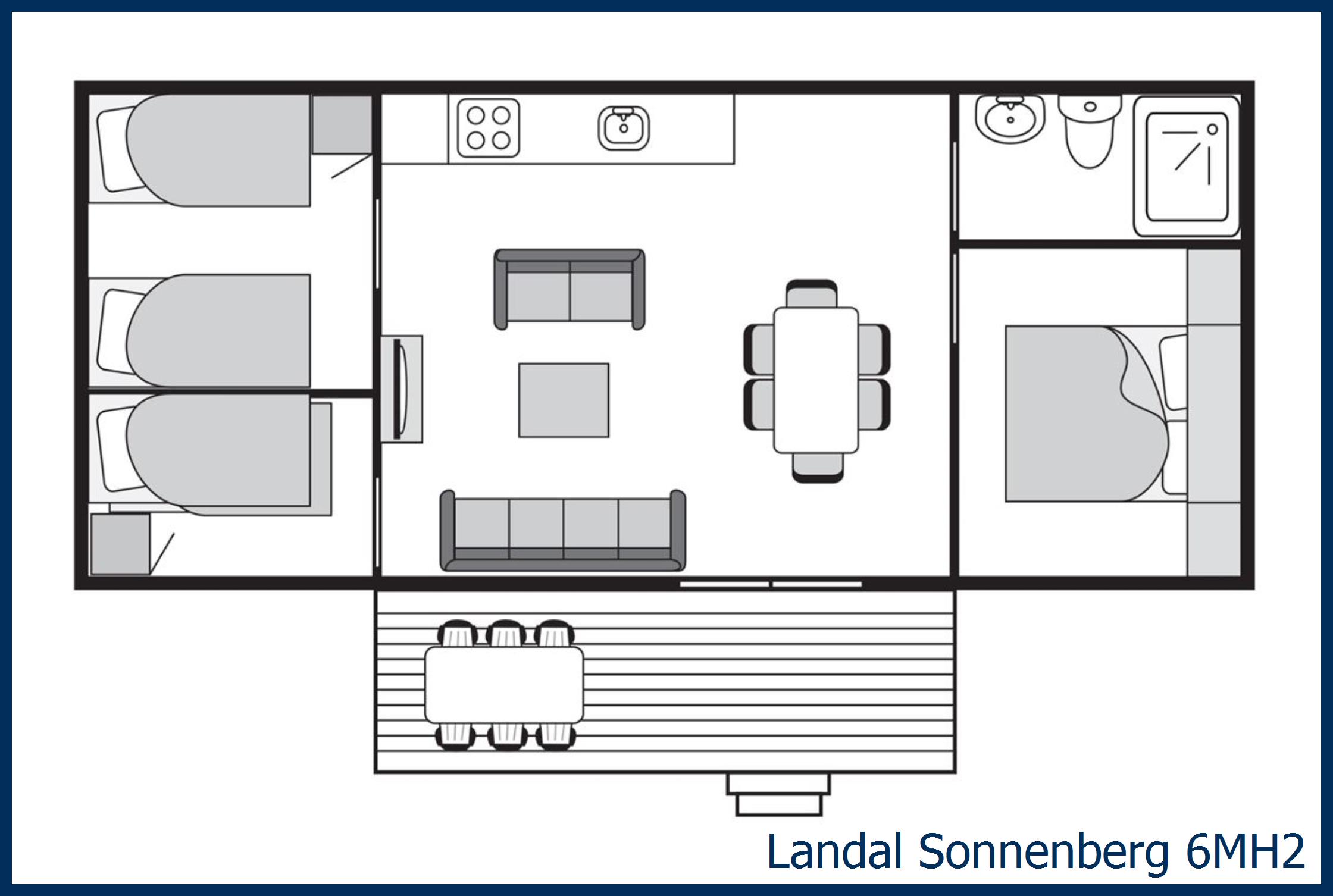 Mobile home 6MH2 at Sonnenberg