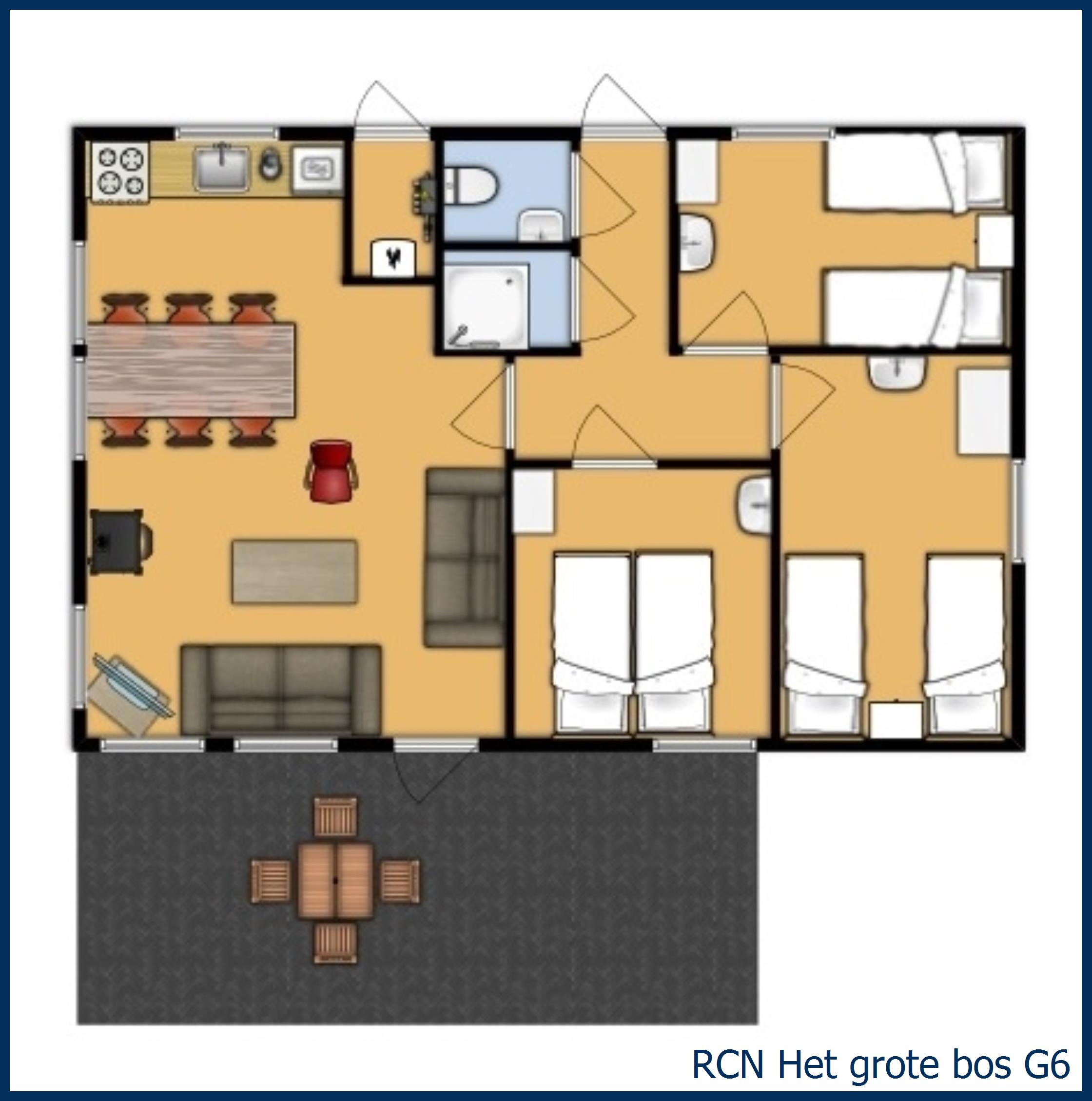 Bungalow moersbergen G6 at Het Grote Bos