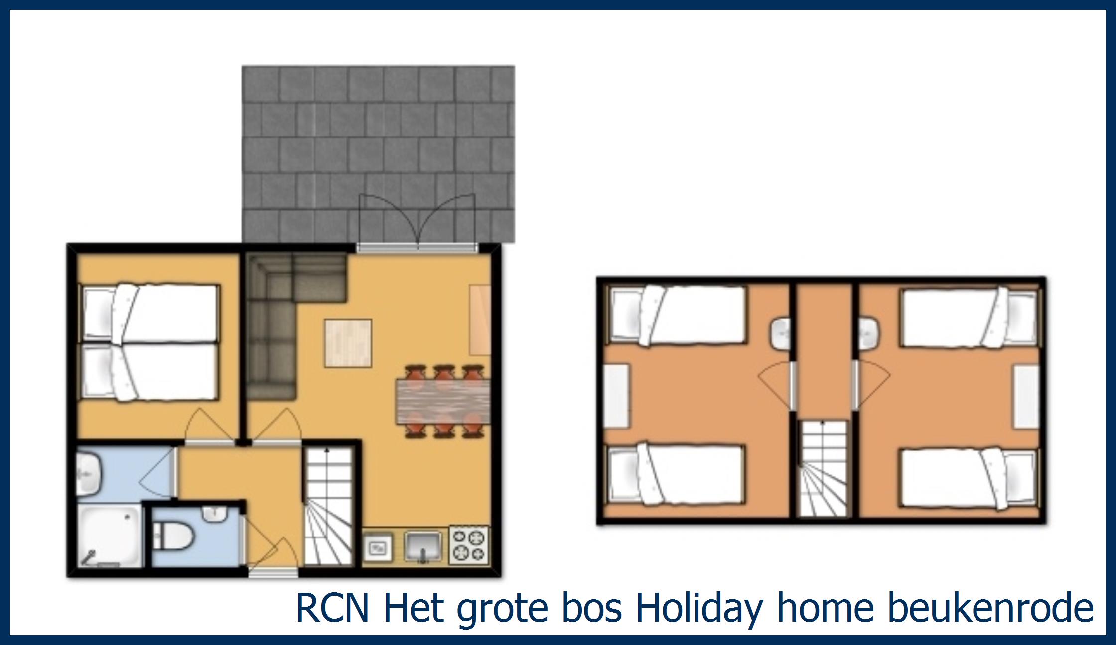 Bungalow Holiday home beukenrode at Het Grote Bos