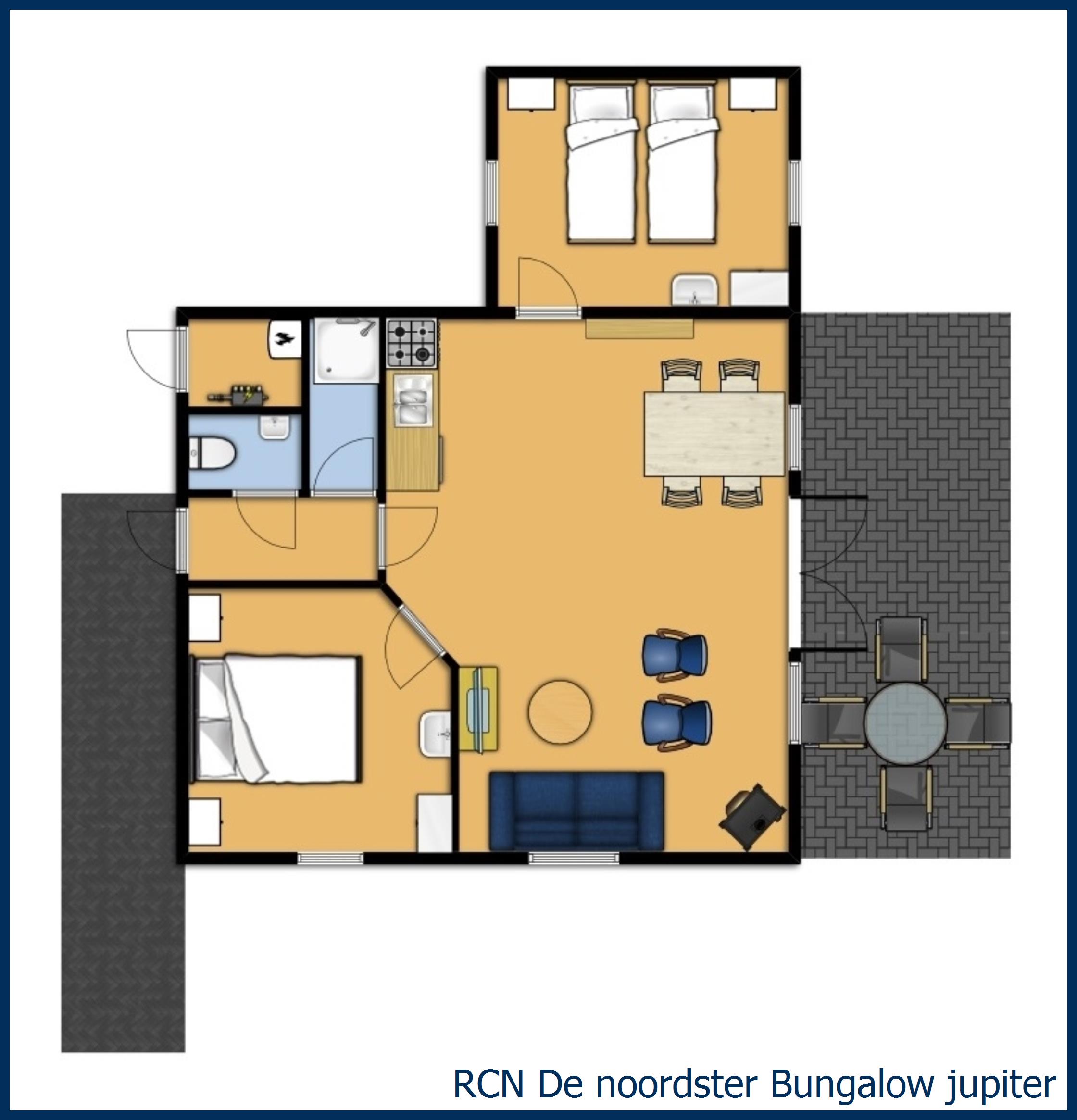 Bungalow Jupiter at De Noordster