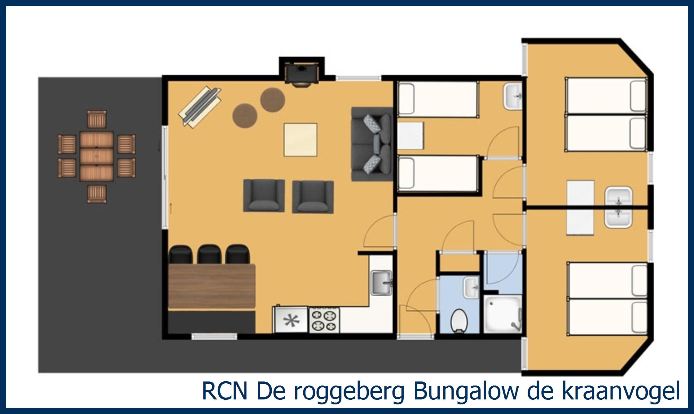 Bungalow de kraanvogel at De Roggeberg