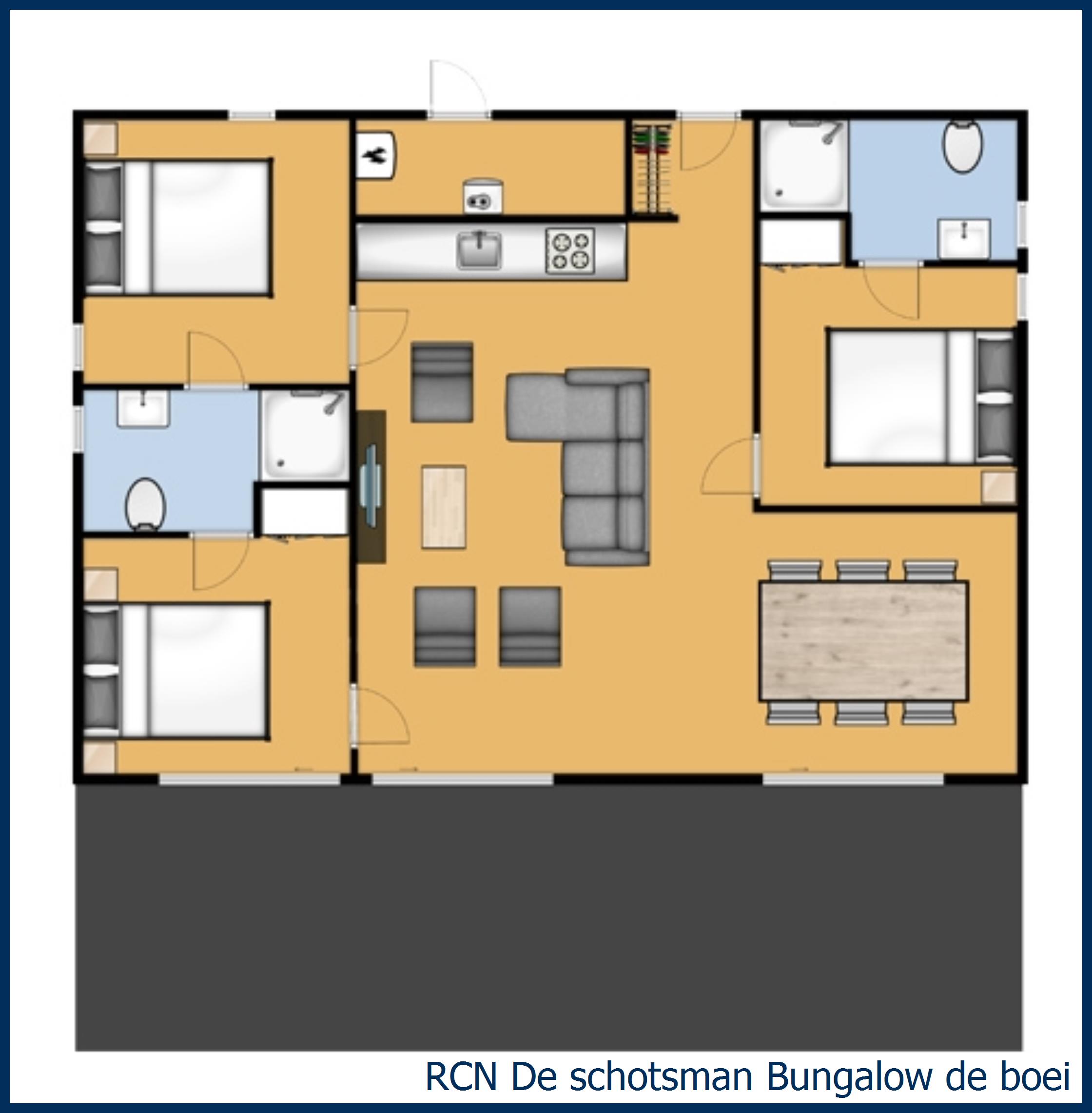Bungalow de Boei at De Schotsman