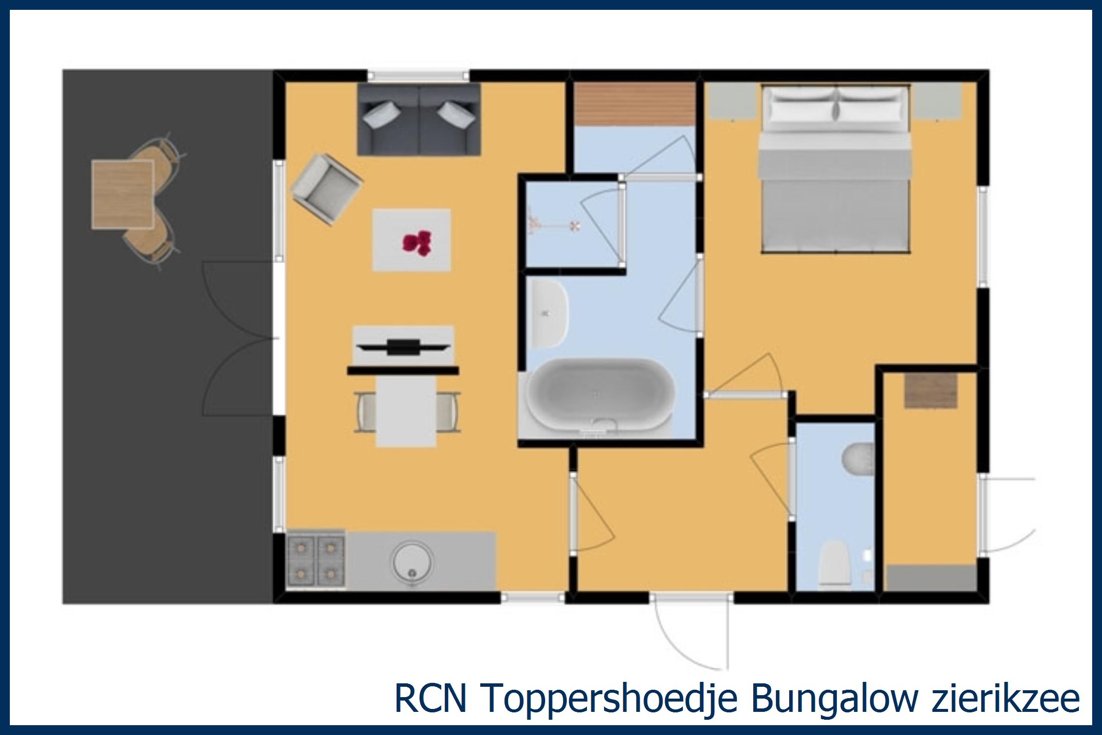 Bungalow Zierikzee at Toppershoedje