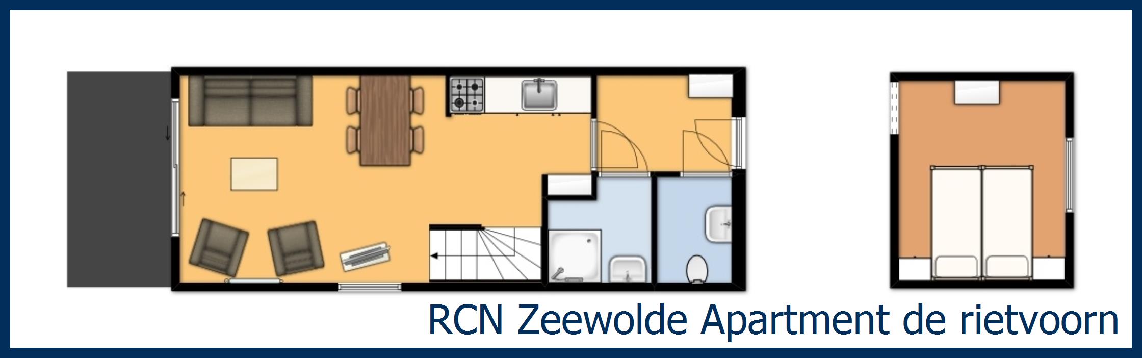 Apartement de rietvoorn at Zeewolde