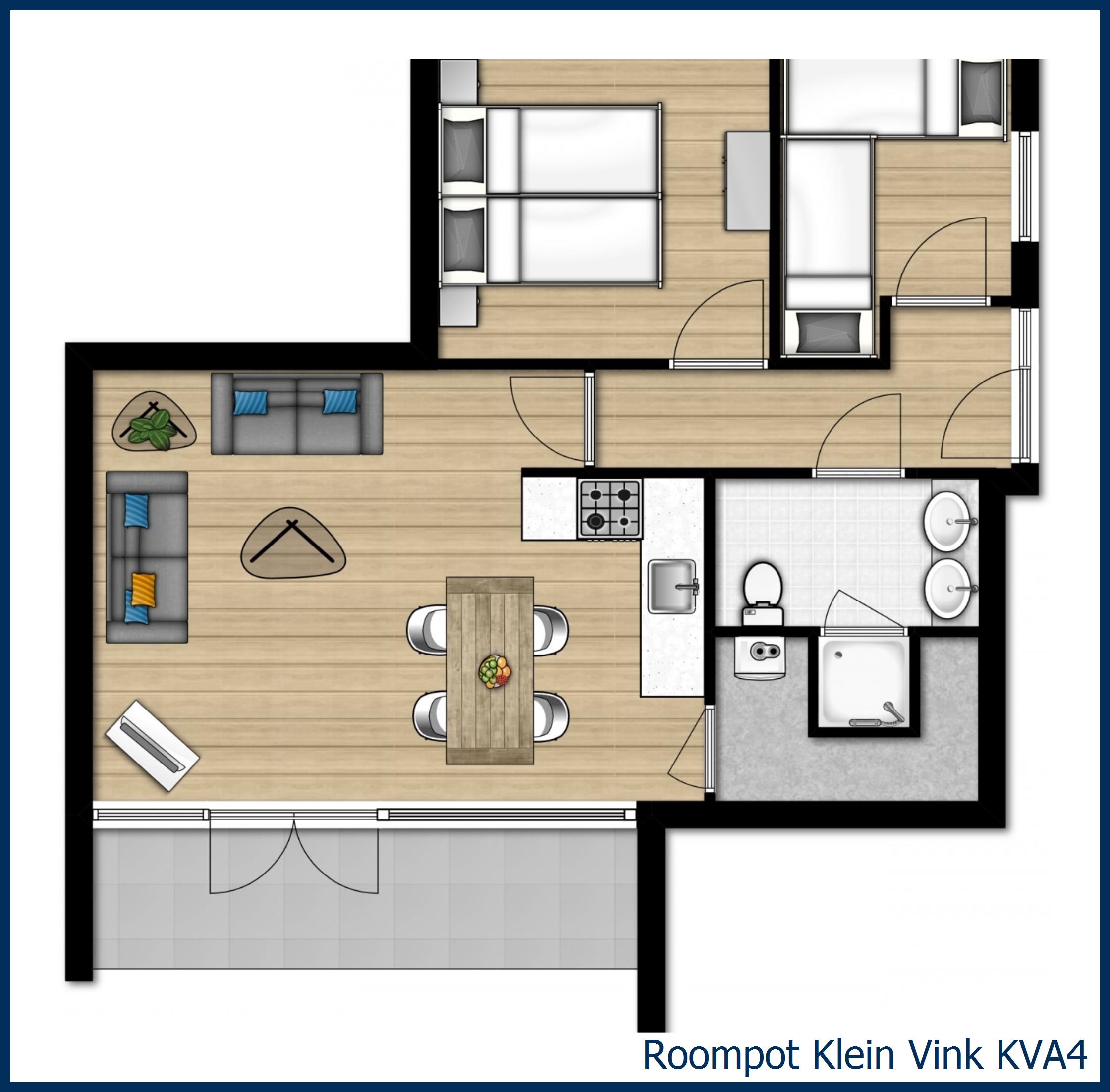 Bungalow KVA4 at Klein Vink